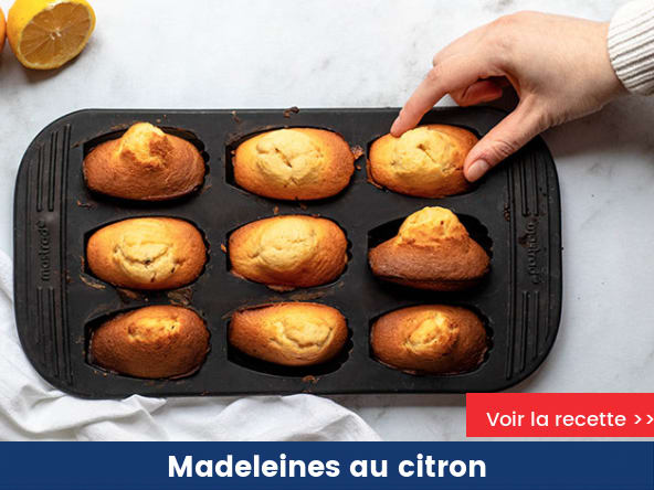 Madeleines au citron